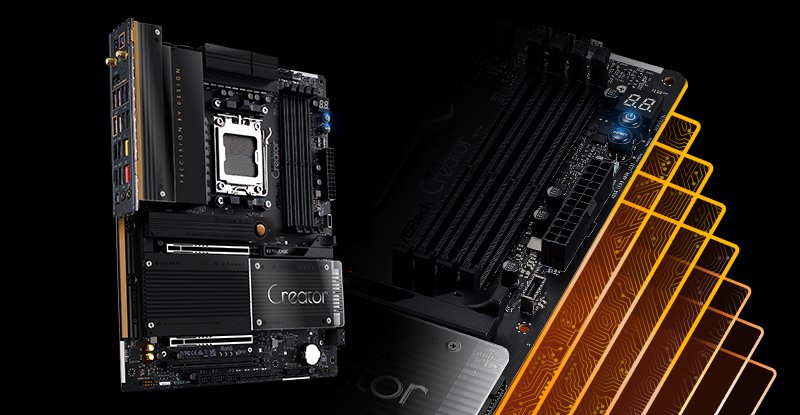 ASRock X870 Taichi Creator マザーボード ASRock > X870 Taichi Creator